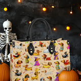DachyCharm Spooky Parade Leather Bag
