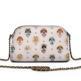 DachyCharm Blooming Wieners Leather Crossbody Bag