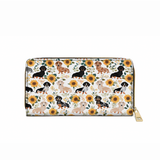 DachyCharm Sunflower Sausage Leather Wallet