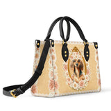 DachyCharm Golden Bloom Leather Bag