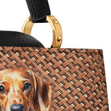 DachyCharm CARVED GRACE Leather Satchel Bag