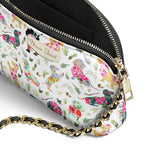 DachyCharm Floral Parade Personalized Leather Crossbody Bag