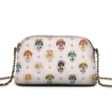 DachyCharm Blooming Wieners Leather Crossbody Bag