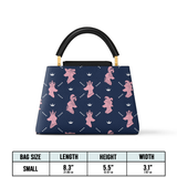 DachyCharm Royal Pawty Leather Satchel Bag