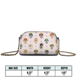 DachyCharm Blooming Wieners Leather Crossbody Bag