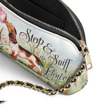 DachyCharm Sniff Joy Leather Crossbody Bag