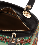 DachyCharm Wildflower Weenie Lady Leather Bag