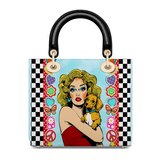 DachyCharm Wiener Chic Lady Leather Bag
