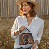 DachyCharm ROSEWOOD QUEEN Leather Satchel Bag