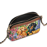 DachyCharm Bloom Buddies Leather Crossbody Bag