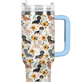 DachyCharm Sunflower Sausage Tumbler