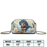 DachyCharm Blue Nest Leather Crossbody Bag