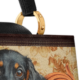 DachyCharm Floppy Soul Leather Satchel Bag