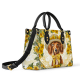 DachyCharm Sunshine Doxie Leather Bag