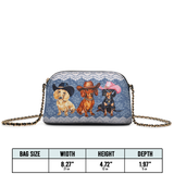 DachyCharm Cowgirl Crew Leather Crossbody Bag