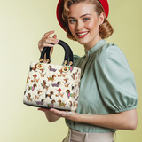 DachyCharm Dachshund Troupe Lady Leather Bag