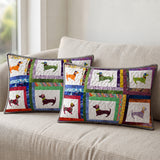 DachyCharm Dachshund Friends Quilt 3-Piece Set
