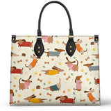 DachyCharm Doxie Whimsy Leather Bag
