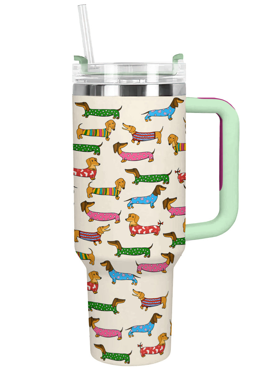 DachyCharm Doxie Dress Code Tumbler