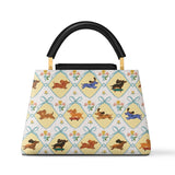 DachyCharm PUPPY DELIGHT Leather Satchel
