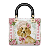 DachyCharm Rosalia Pup Lady Leather Bag