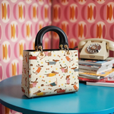 DachyCharm DOXIE WHIMSY Lady Leather Bag