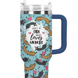 DachyCharm Girl Loves Wieners Tumbler