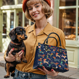DachyCharm Doxie Fiesta Leather Bag