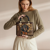 DachyCharm Sassy Doxie Personalized Lady Leather Bag