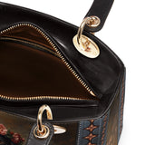 DachyCharm ROSEWOOD QUEEN PERSONALIZED Lady Leather Bag