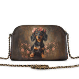 DachyCharm Rosewood Queen Leather Crossbody Bag
