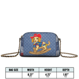 DachyCharm Rodeo Pup Leather Crossbody Bag