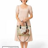 DachyCharm Sunny Meadow Personalized Leather Bag