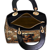 DachyCharm Daisy Crown Lady Leather Bag