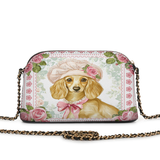 DachyCharm Rosalia Pup Leather Crossbody Bag