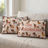 DachyCharm Dachshund Lovely Delight Quilt 3-Piece Set