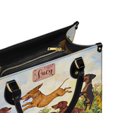 DachyCharm Wiener Bloomfield Personalized Leather Bag