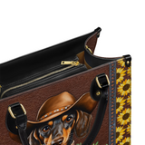 DachyCharm Sunflower Cowboy Leather Bag