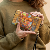 DachyCharm Patchwork Nap Leather Wallet