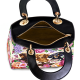 DachyCharm Weenie Coffee Lady Leather Bag