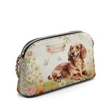 DachyCharm Sunny Meadow Personalized Leather Crossbody Bag