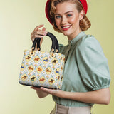DachyCharm Puppy Delight Lady Leather Bag
