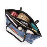 DachyCharm Rodeo Pup Leather Tote Bag