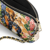 DachyCharm Garden Bliss Leather Crossbody Bag