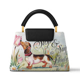 DachyCharm Sniff Joy Leather Satchel Bag