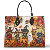 DachyCharm Haunted Tails Leather Bag