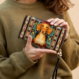DachyCharm Doxie Spirit Leather Wallet