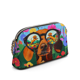 DachyCharm Doxie Dreamscape Leather Crossbody Bag