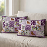 DachyCharm Lavender Paws Quilt 3-Piece Set