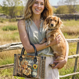 DachyCharm Rustic Pause Leather Bag